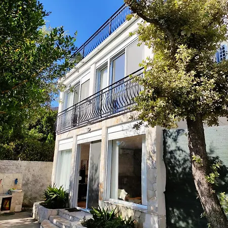 Family Seaside Holm Oak Villa With Private Rocky Beach Bar Exterior photo